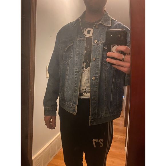 Vintage Men's Expressions Jean Jacket - Picture 10 of 10